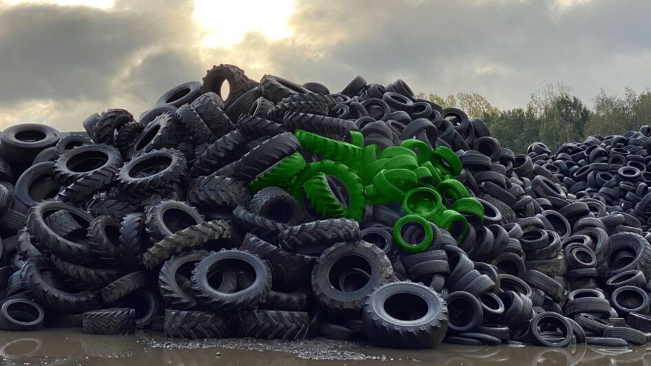 VESTAMID® eCO polyamide is made from used tires